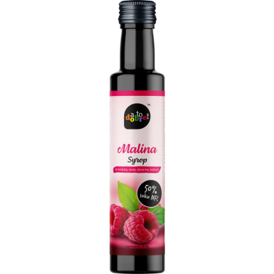A to Dobre! SYROP MALINA z dodatkiem witaminy C 250ml